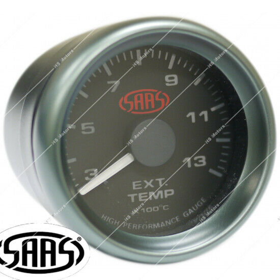 SAAS MUSCLE SERIES DIESEL EXHAUST EGT & BOOST 52MM / 2" ANALOG GAUGE