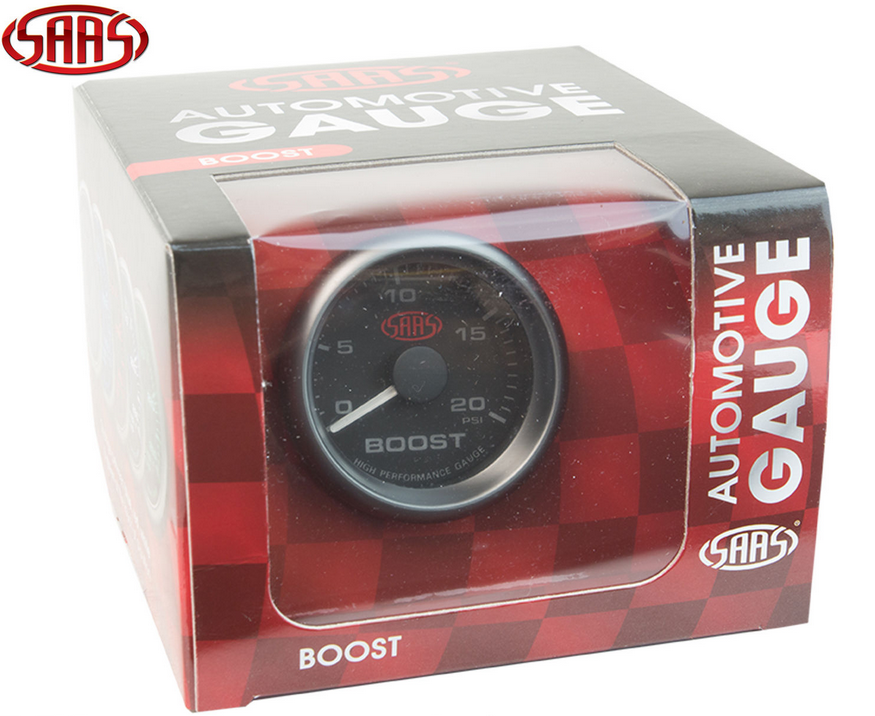 SAAS MUSCLE SERIES DIESEL EXHAUST EGT & BOOST 52MM / 2" ANALOG GAUGE