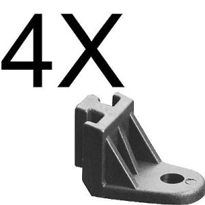 SPAL FAN MOUNTING BRACKETS (SET OF 4) FLUSH MOUNT suits-  ALL SPAL THERMO FANS