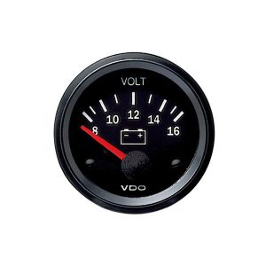 VDO Cockpit Vision Battery Voltmeter Volt Gauge Meter 52mm 12v 4WD 4x4
