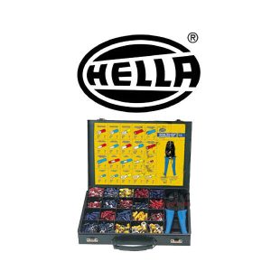 1000pce Crimp Terminal Connector Kit With Crimper HELLA