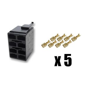 Carling Type Switch Base Plug Connector for Carling ARB Narva Rocker Switches x5