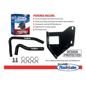 FlashLube Oil Catch Can Pro Kit suits Nissan Navara D40 YD25T 2.5 2006 Onwards