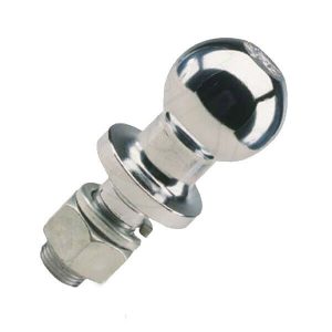 Heavy Duty Chrome Tow Ball 50mm Cargo Mate Haigh 3500kgs Load Capacity