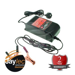 Jaylec 12V Automatic Smart Battery Charger 10A BC9010 Motorbike Caravan Car