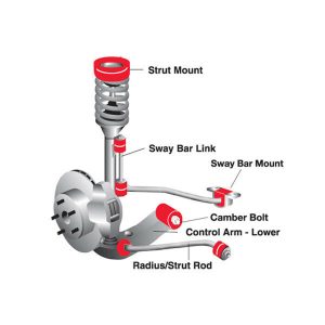 Nolathane EVOCOM3F NVK5 Front Bush Kit to suit Commodore VR VS Statesman Caprice - Image 3