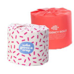 Who Gives a Crap 100% RECYCLED TOILET PAPER (x2) DOUBLE LENGTH ROLLS