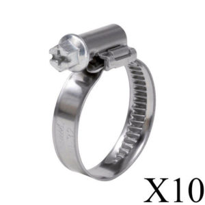 X10 WURTH Cooling water/heating Radiator hose clamps (32-50MM)