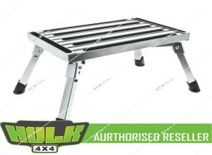 Hulk 4x4 Aluminum Folding Step 470 X 300 X 230mm Folds Flat