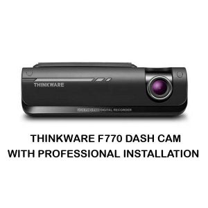Thinkware F770 1080P HD Dash Accident Cam 64GB SD inc Professional Installation