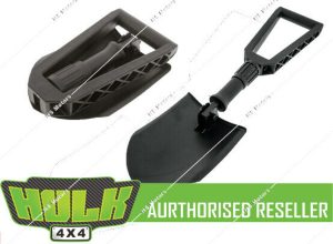 HULK 4X4 FOLDING RECOVERY SHOVEL SPADE DIGGING TOOL  4X4 CAMPING  4WD