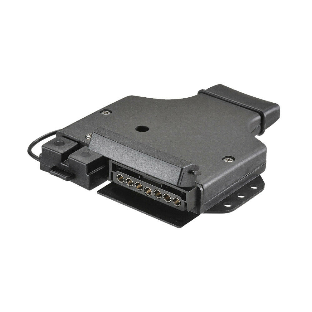 NARVA Dual Power 7 Pin Flat Trailer Socket with 50 Amp Anderson Plug