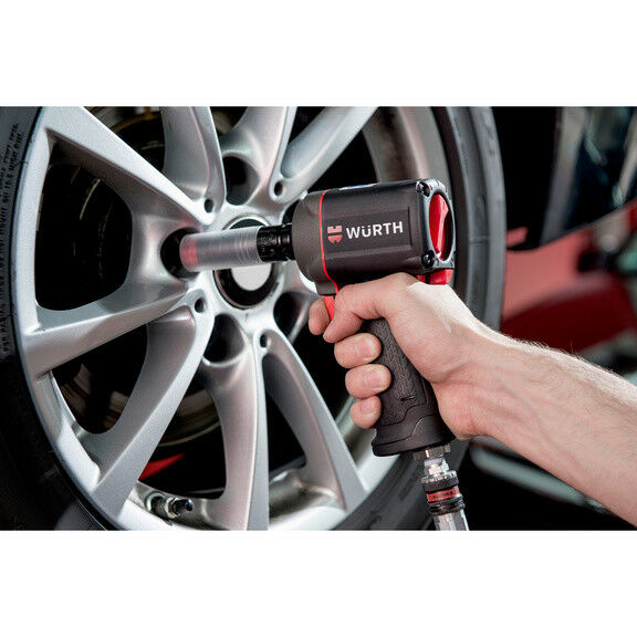 NEW Design reinforced Wurth 3 Pce Alloy & Mag Deep Impact Socket Set 1/