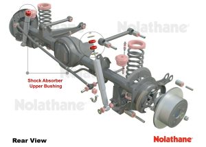 NOLATHANE 43052 REAR UPPER SHOCK BUSHES SUITS VN VP VR VS VT VX VY VZ COMMODORE - Image 4