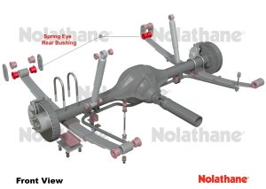NOLATHANE SPRING EYE FRONT/REAR & SHACKLE BUSH suit FORD EXPLORER F SERIES 47272 - Image 3