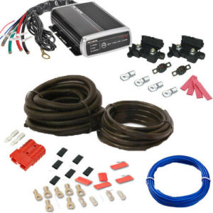 PROJECTA IDC25 DUAL BATTERY SYSTEM DC TO DC CHARGER  + Car Install Kit
