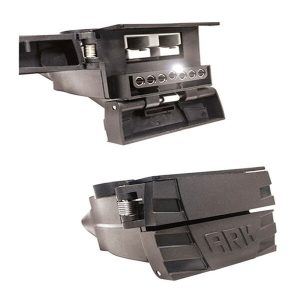 ARK Dual Power 7 Pin Flat Trailer Socket with 50 Amp Anderson Plug with LED