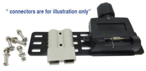 Anderson Plug 50 Amp & Flat Trailer Socket Mounting Bracket inc fasteners - Image 4