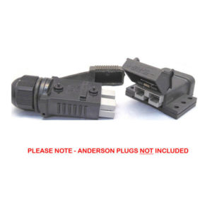 Anderson Plug Cover Mounting Bracket + Lead End 50 Amp Dust Cover Weatherproof