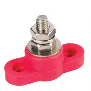 Battery Jumper Charging Post - Remote Post Accessory Post, RED
