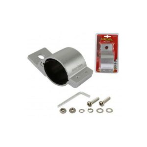 Bullbar Mount Bracket Wrap Around UHF Light Bar Driving Lights Silver 49 to 55mm