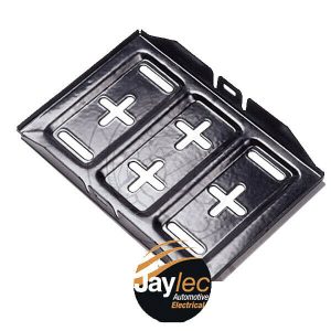 Metal Battery Tray Heavy Duty 175mmx320mm LARGE - By Jaylec