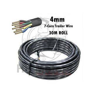 7 Core 4mm Trailer Cable Wire 30m Roll