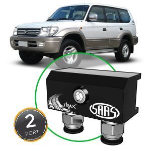 DIFF BREATHER DB1010-1203 KIT 2 PORT SUIT TOYOTA PRADO 90 SERIES 1996-2002