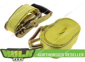 Hulk 4x4 Qty 1 Hd Ratchet Tiedown 6M 50mm 2150Kg Lashing Capacity