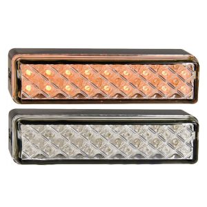 Indicator Lamp Light LED suits ARB Bullbars Clear Pair 135CAT1B