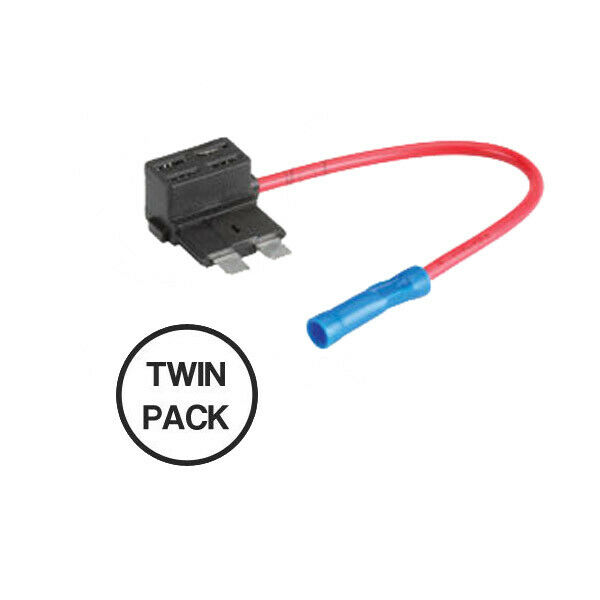 Narva Add a Circuit Fuse Tap Piggy Back Mini Blade Fuse Style TWIN PACK