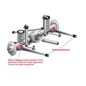 Nolathane 45425 Caster Correction Bush Kit Front Patrol Landcruiser Maverick - Image 3