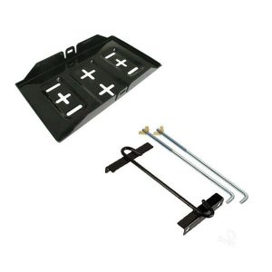 Projecta Metal Battery Tray Hold Down Kit Universal Heavy Duty Dual Battery 4WD