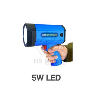 Rechargeable 5W HIGH POWERED CREE LED Handheld Torch / Spotlight ABS Plastic
