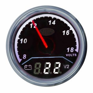 SAAS 52MM Turbo Boost Exhaust Temp & EGT PYRO &  Dual Battery Volt  GAUGE METER - Image 11
