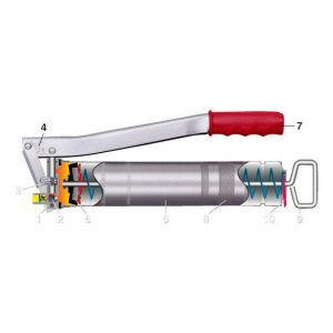 WURTH Hand-lever grease gun- Workshop Quality - Image 3