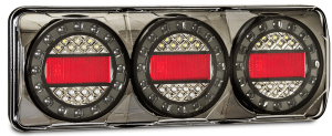 X1 LED AUTOLAMPS COMBO LIGHTS 4X4 4WD TRAILER CAMPERS UTE TRAY Maxilamp C3XRW - Image 3